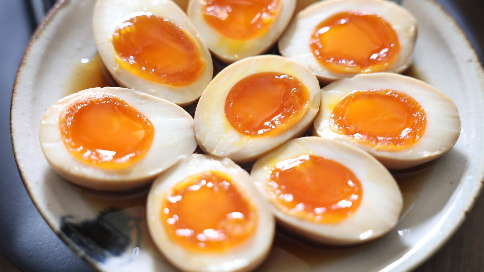 煮卵（味玉）のレシピ。定番の美味しい作り方。 | やまでら くみこ の