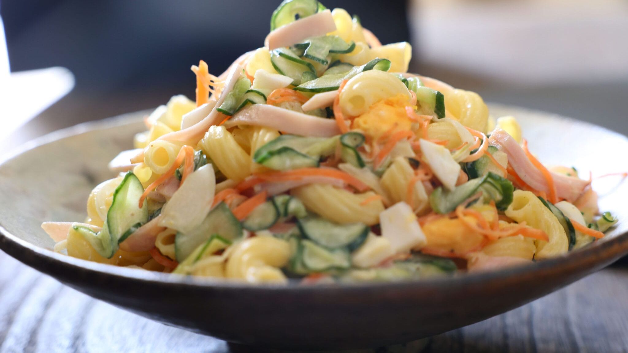 マカロニサラダのレシピ。風味抜群！基本の作り方 | やまでら くみこ