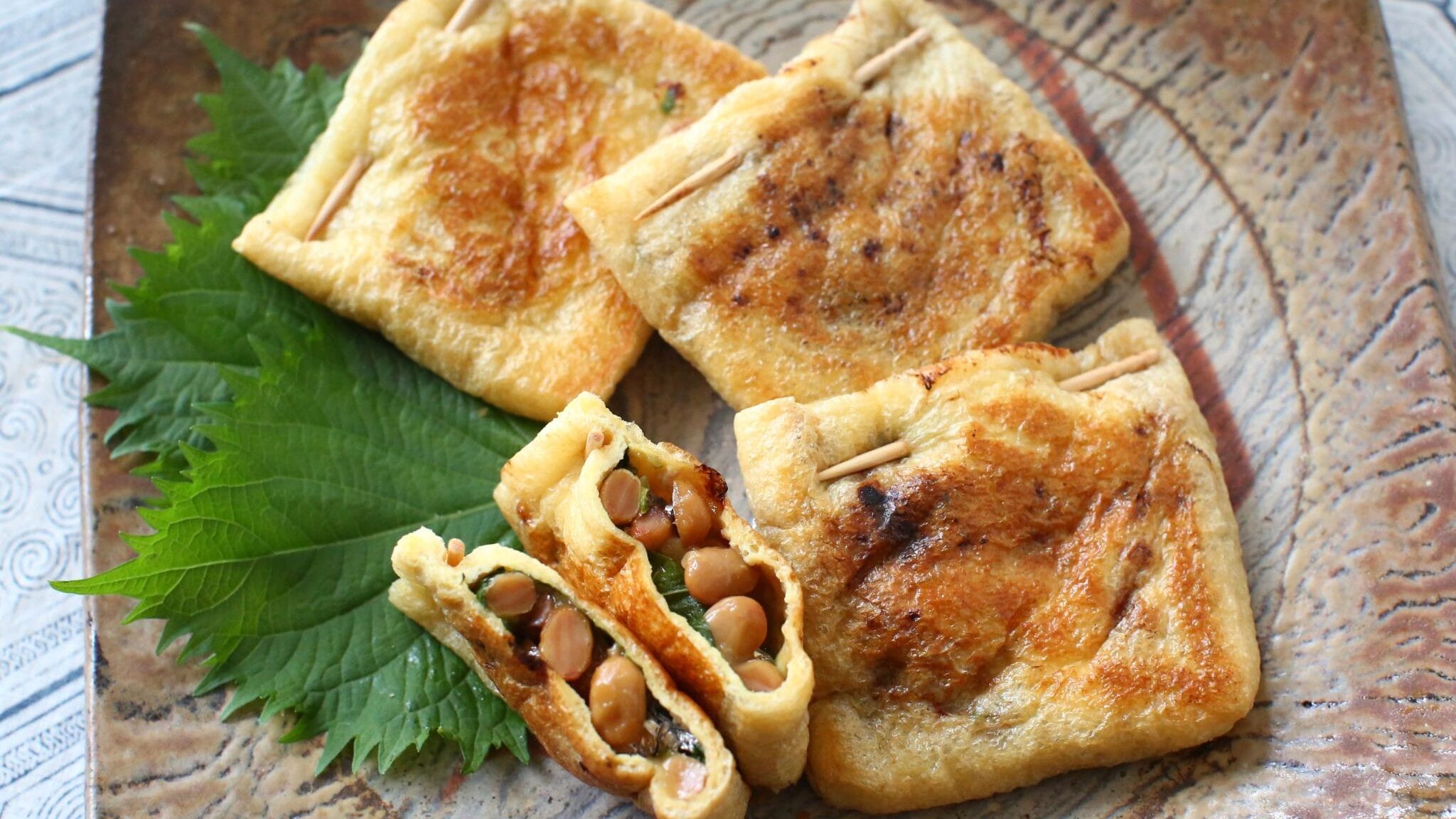 油揚げ 納豆 チーズ
