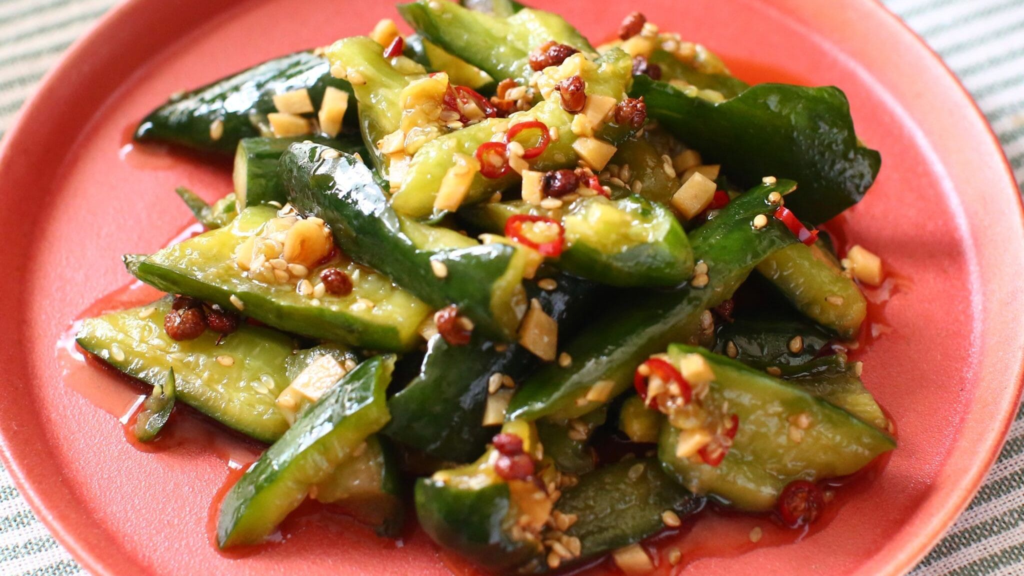 ピリ辛きゅうりのレシピ｜四川風に仕上げる本格派の簡単副菜 | やまで