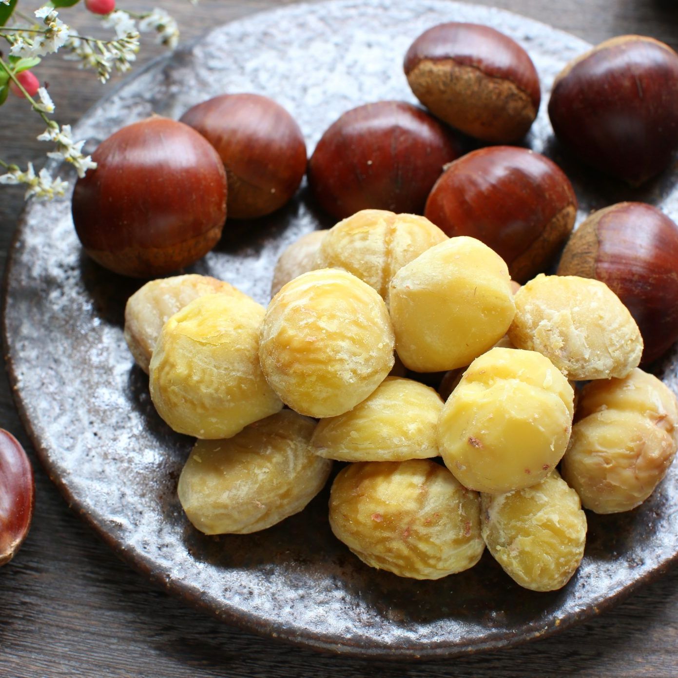 栗 の 茹で 方