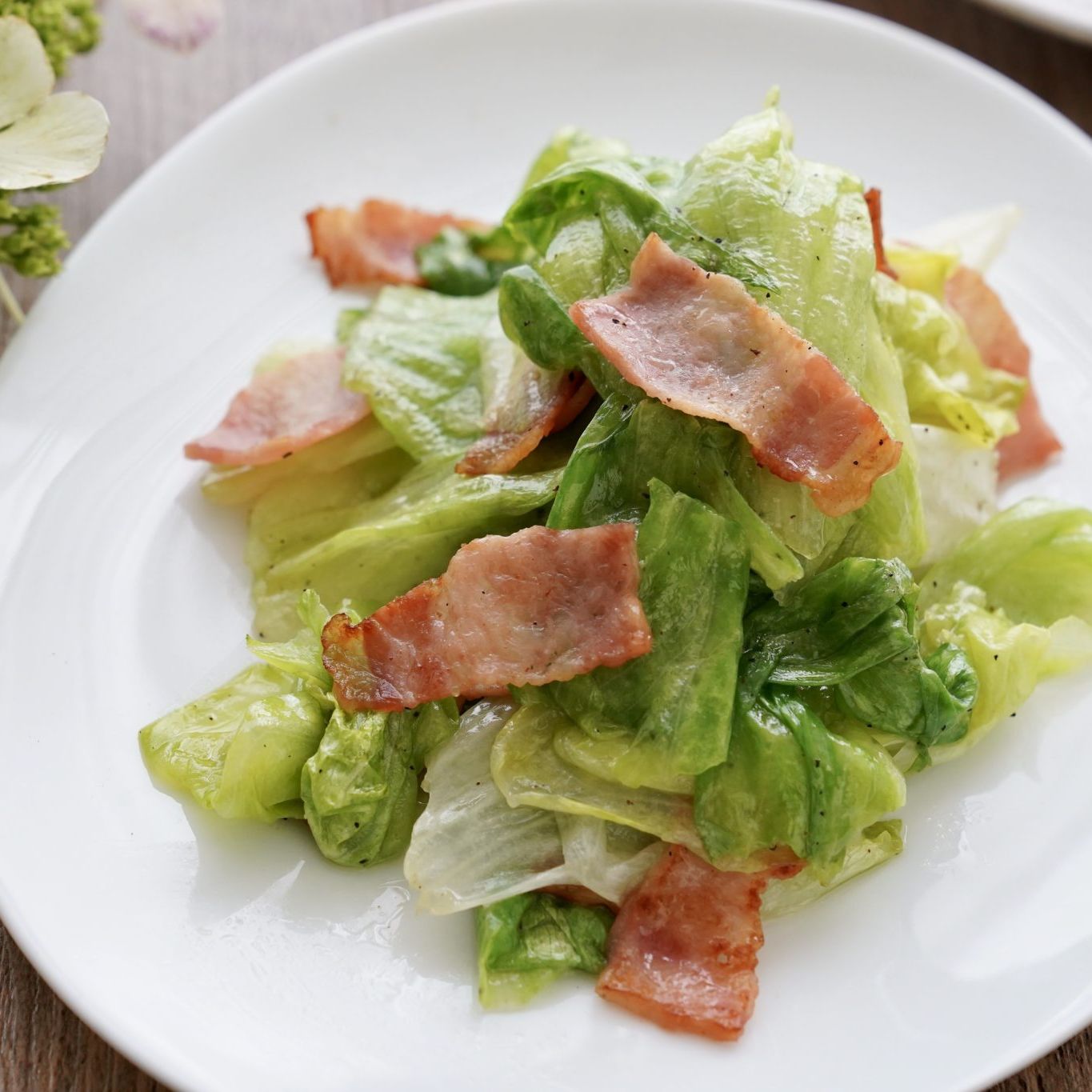 レタス 炒め 物