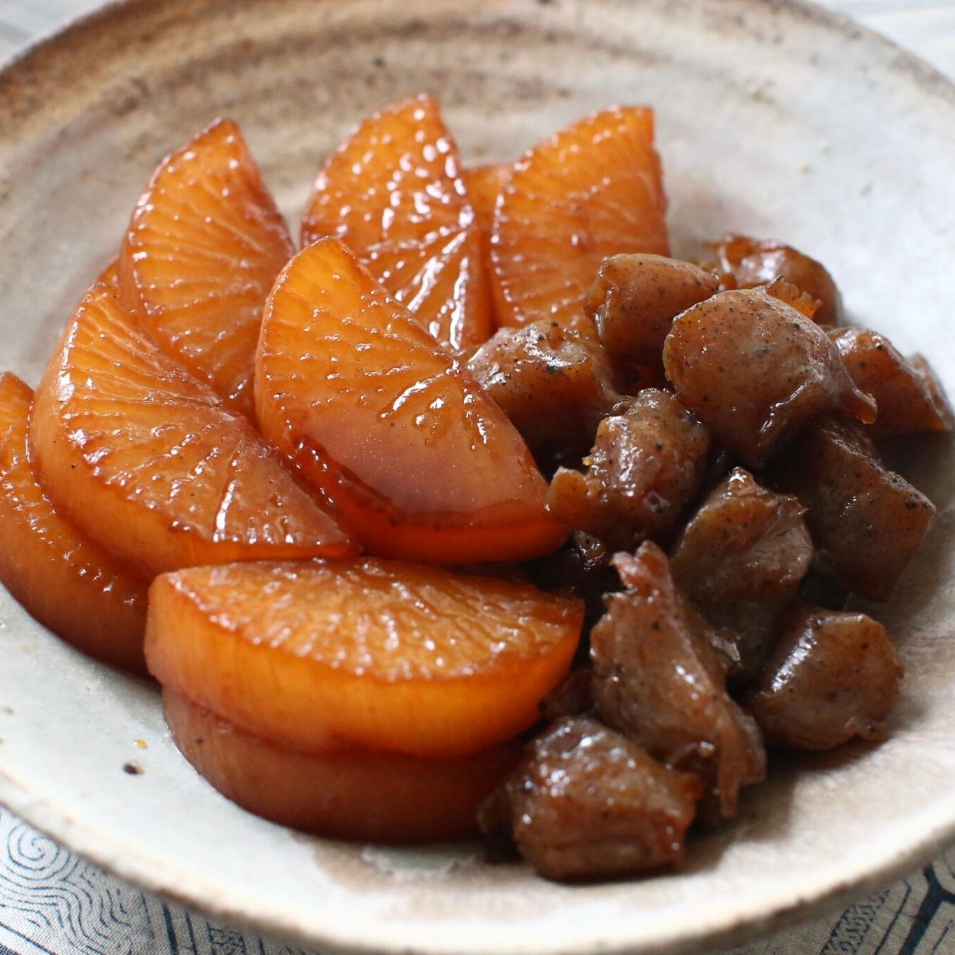 大根 煮物 こんにゃく