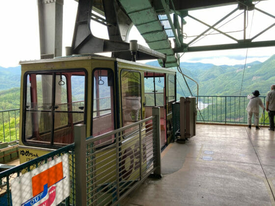 昇仙峡の展望台