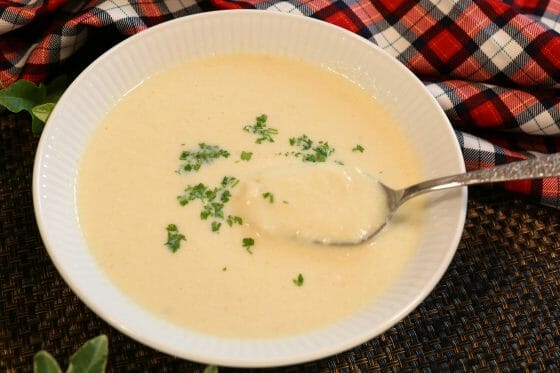 白菜ポタージュスープのレシピ
