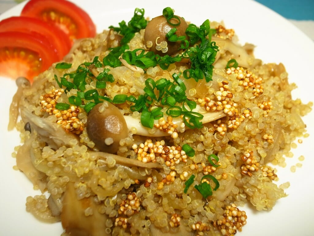 キヌアシュリンプの「チャーハン」レシピ