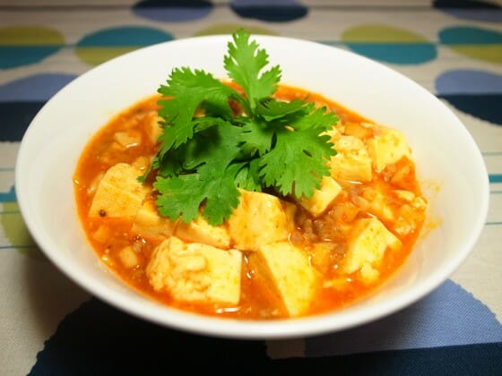 麻婆豆腐のカロリーオフレシピ