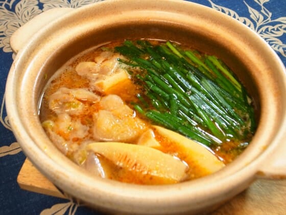 平野レミさんの、鍋のレシピ。坦々鍋の作り方。