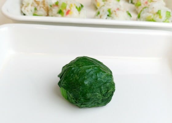 小松菜 レシピ 寿司