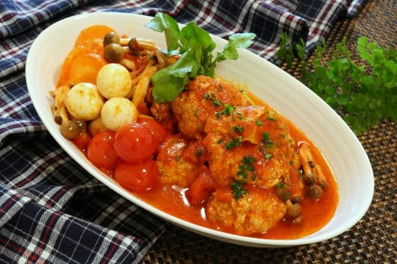 ミートボールのトマト煮のレシピ。柳澤英子さんのおすすめ。