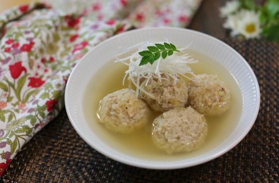 鶏団子スープのレシピ。広末涼子さんのおすすめ。