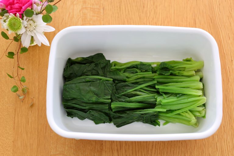 ライトクリームほうれん草のレシピ