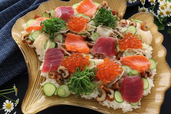 chirashi,sushi,recipe,japaanese,easy