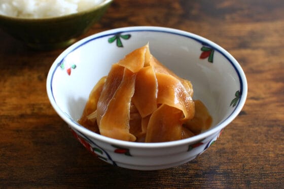 新生姜の醤油漬けレシピ。さっぱりと風味良く！