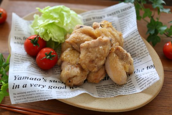 鶏の唐揚げの簡単レシピ。本間朝子さんの揚げない唐揚げ。