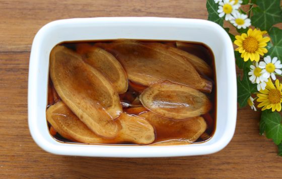 新生姜の醤油漬けのレシピ。ご飯のお供にお薦めの作り置き。