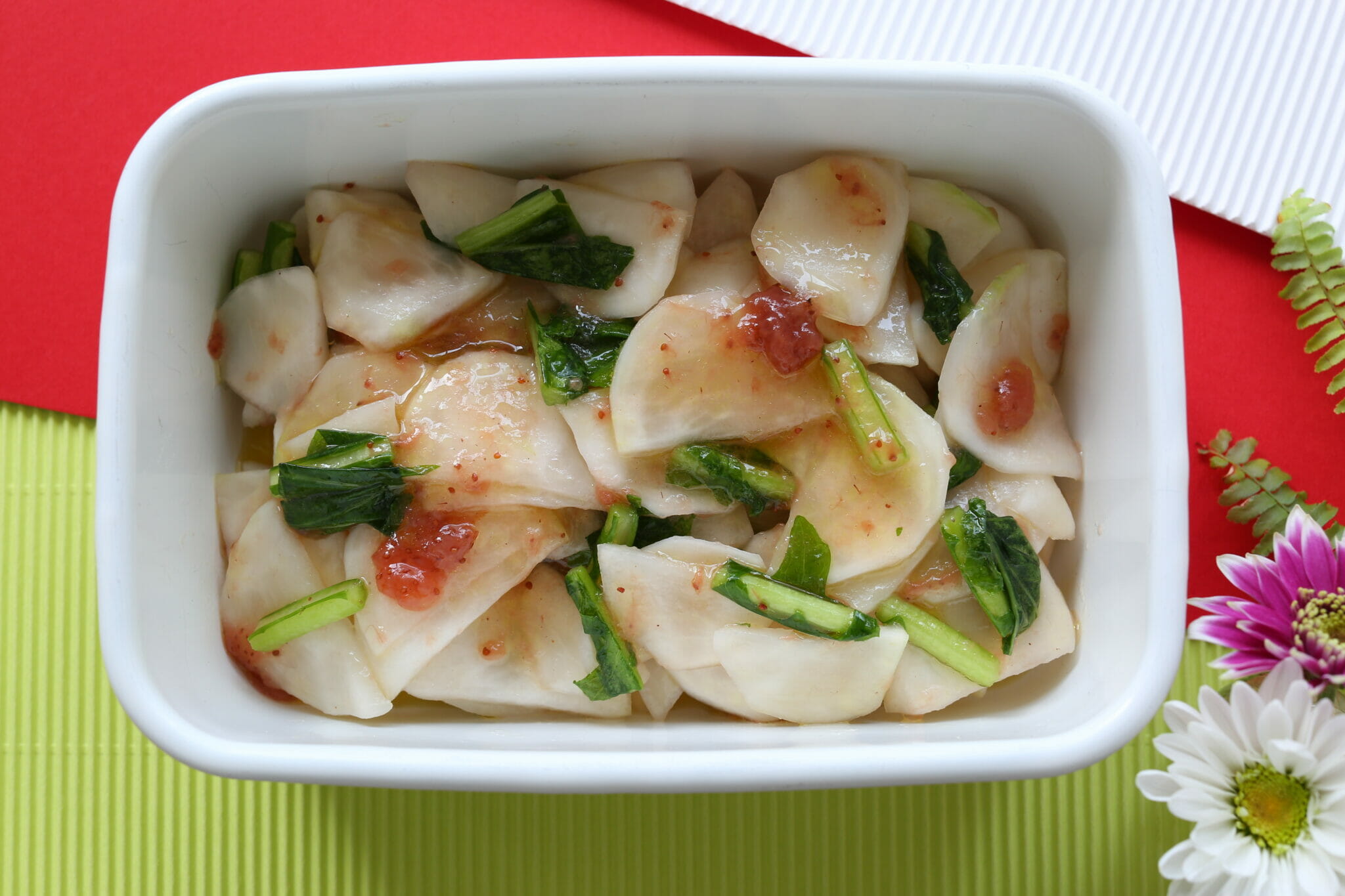 ローストカブのレシピ