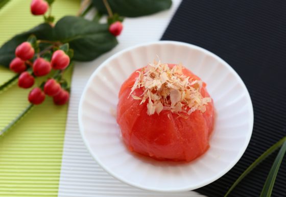 トマトの甘酢漬けのレシピ。作り置きにおすすめ。