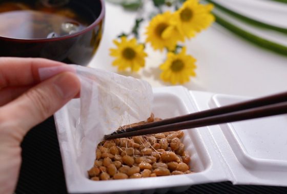 納豆のフィルム(シート・ビニール)の取り方と剥がし方