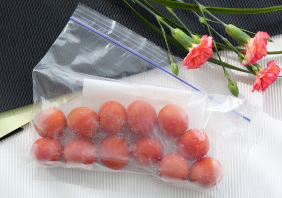 ミニトマト（プチトマト）の保存 冷凍・乾燥（干す）方法