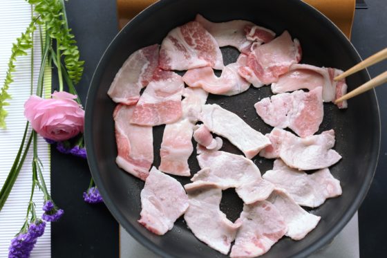 子供のランチ 豚キムチ丼の作り方