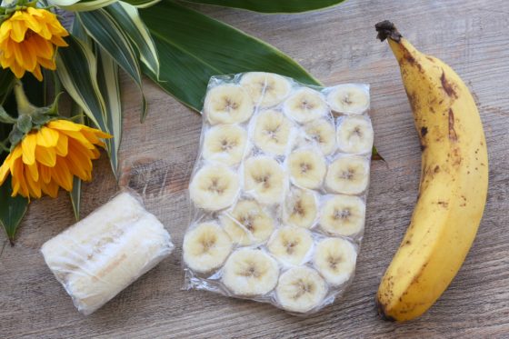 冷凍で長持ち＆栄養アップ！バナナの冷凍保存方法と食べ方を解説。