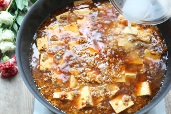 麻婆豆腐のレシピ