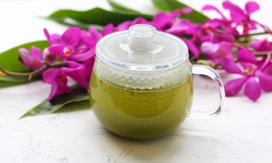 生姜緑茶の作り方