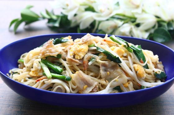 ゆうこりんのパッタイのレシピ。タイ風焼きそばの簡単で美味しい作り方。