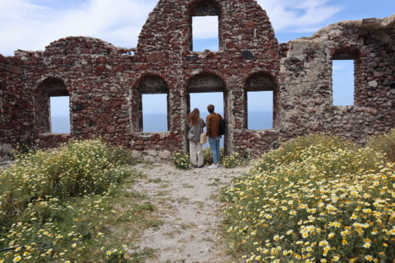 サントリーニ島・イアのアギオス・ニコラオス要塞