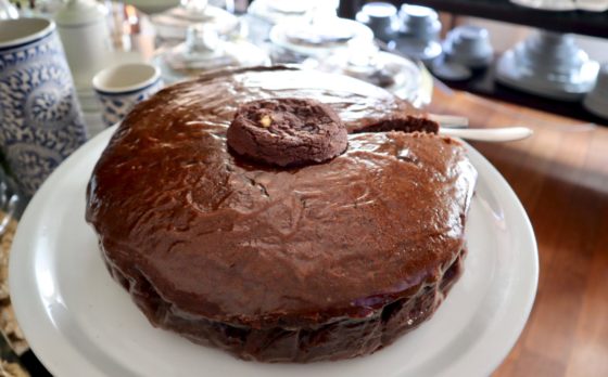 ギリシャのチョコレートケーキ