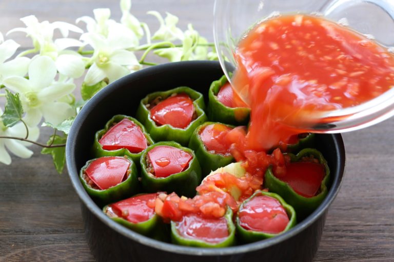 ドルマのレシピ。トルコの人気料理！ピーマンドルマの作り方 | やまでら くみこ のレシピ