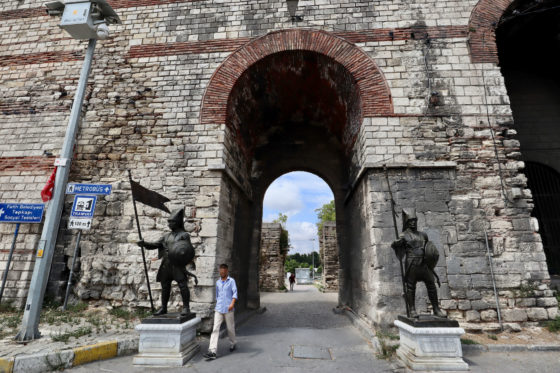 テオドシウスの城壁のトプカプ門