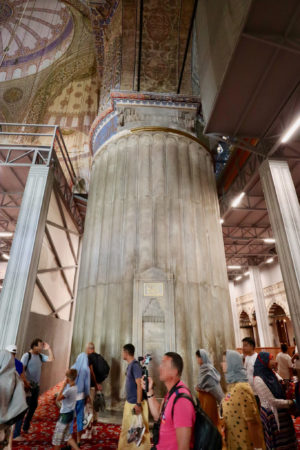 スルタン・アフメット・ジャミィの円柱