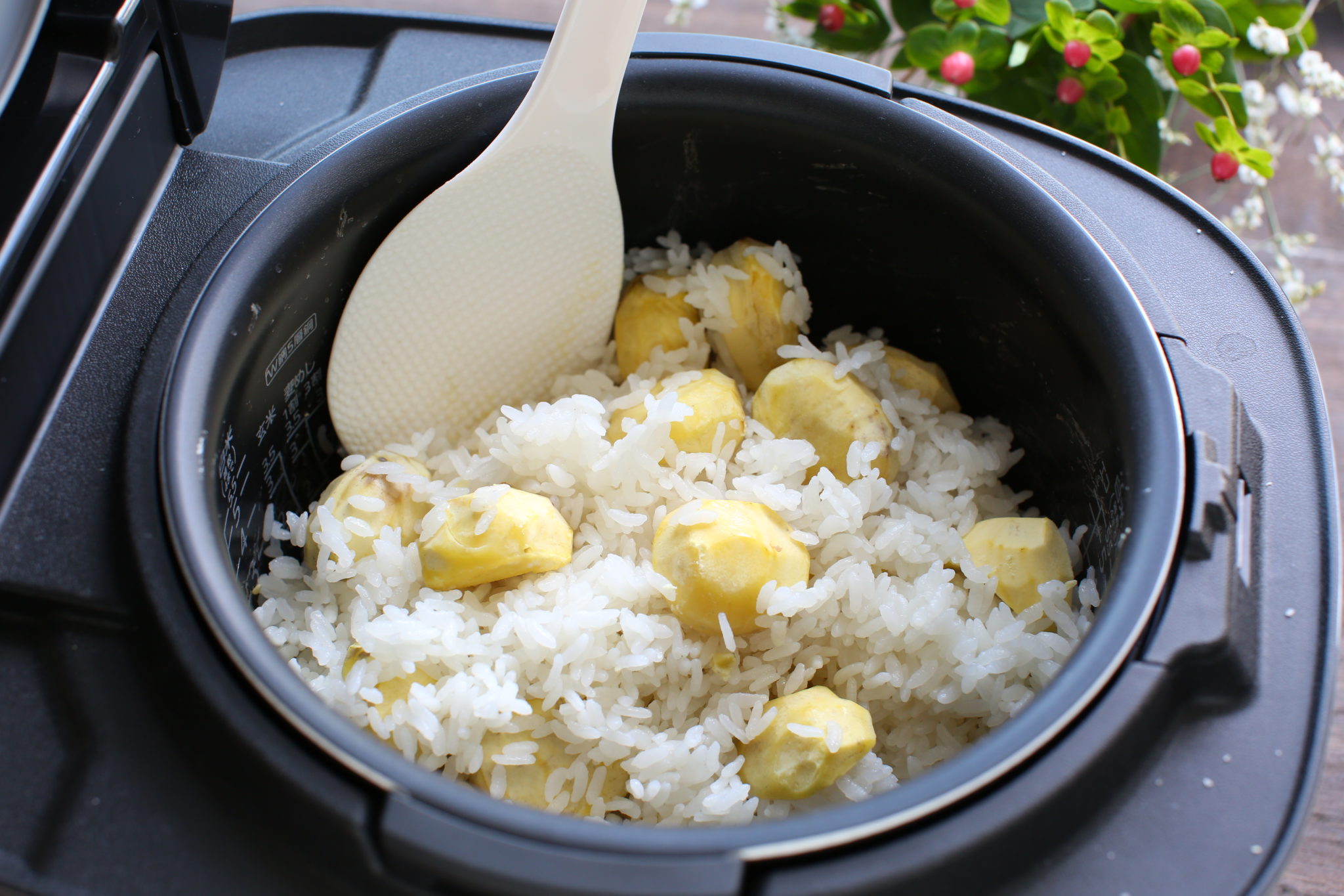 栗ご飯のレシピ。シンプルな味付けが旨い！炊飯器を使った簡単な作り方。 やまでら くみこ のレシピ