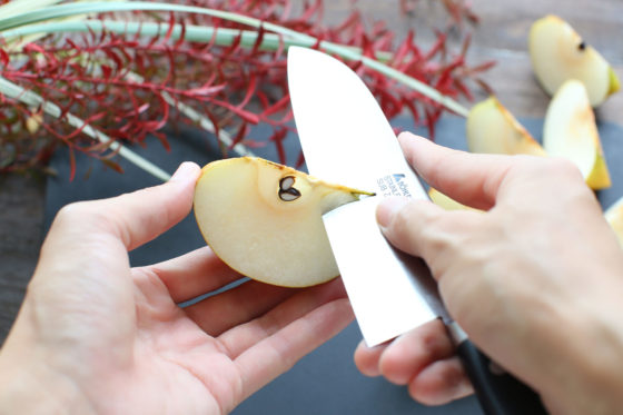 梨の切り方