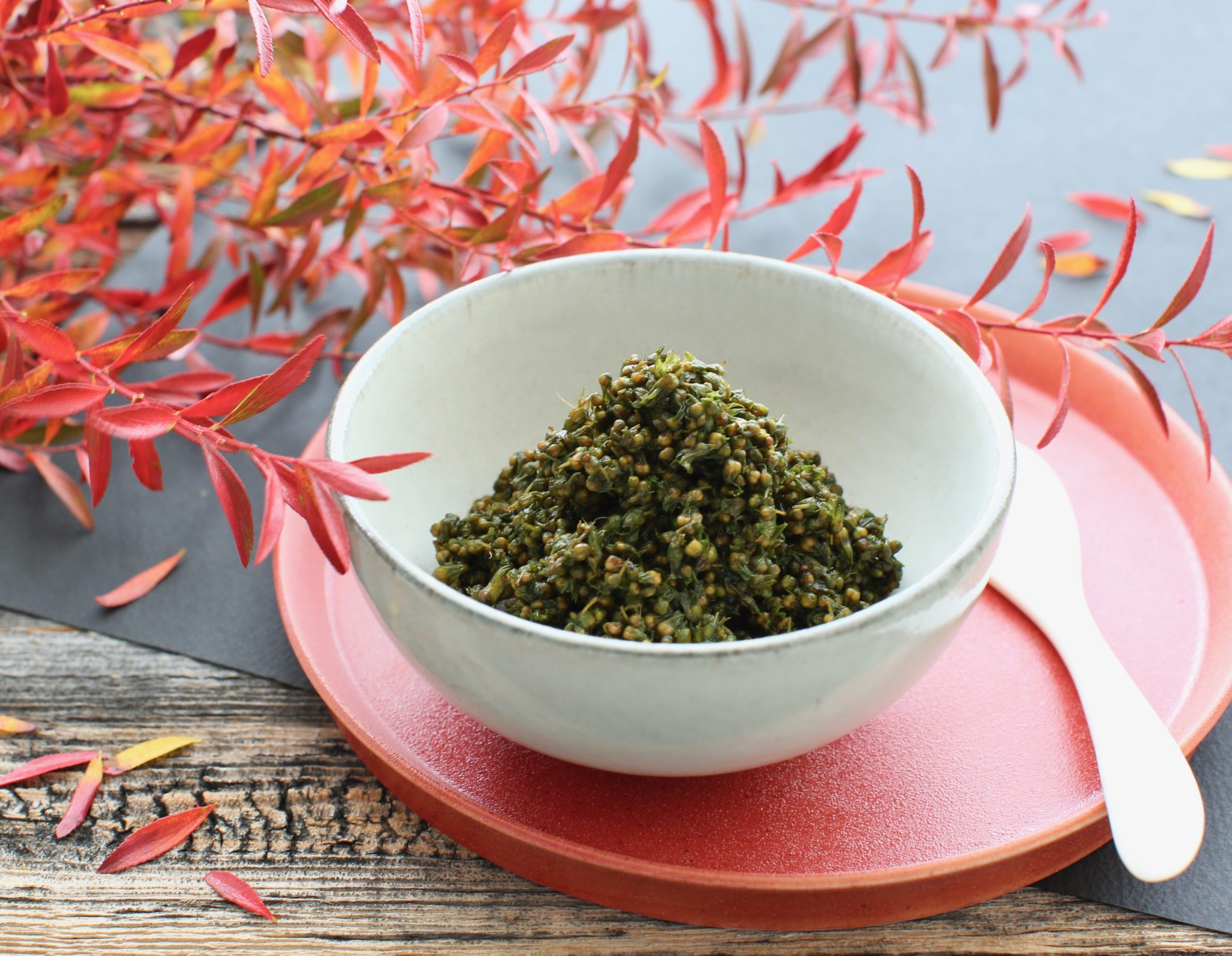 しその実(穂紫蘇)の醤油漬けの作り方!ご飯がすすむ簡単レシピ。 | やまでら くみこ のレシピ