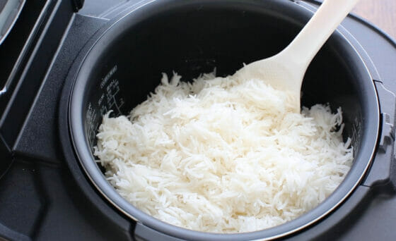 炊飯器でバスマティライスを炊く方法。簡単で美味しいインド米の炊き方。