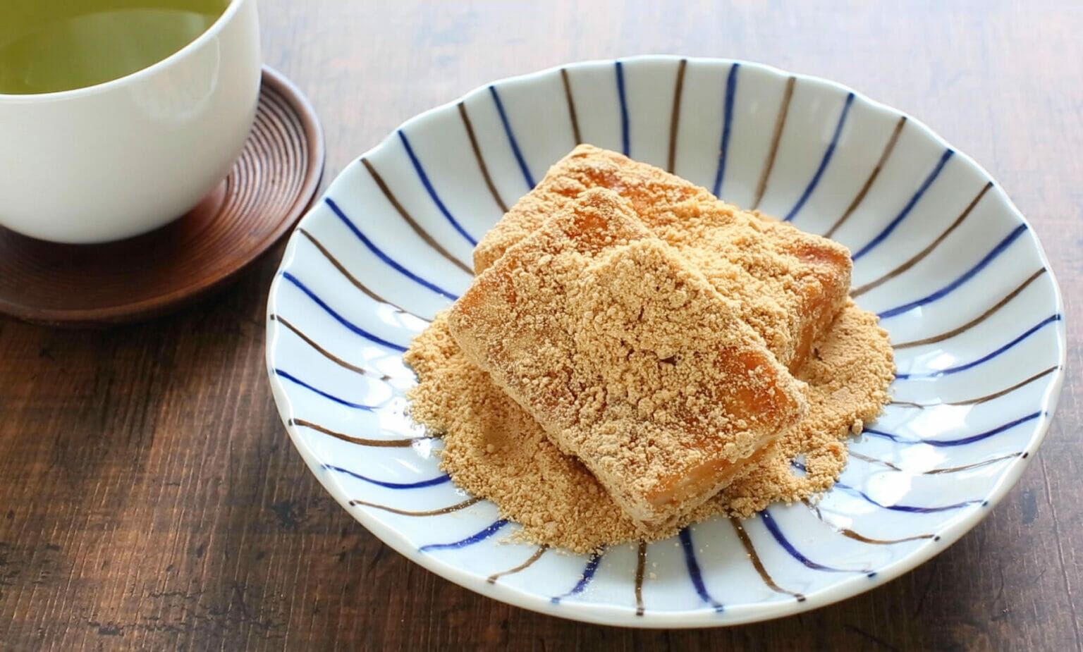 きなこもちの作り方。レンジで簡単レシピ!砂糖はこの割合がおすすめ。 | やまでら くみこ のレシピ