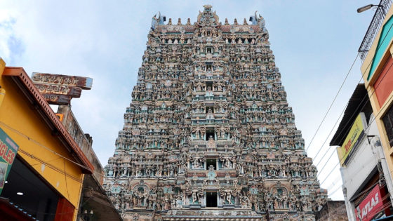 ミーナークシー・アンマン寺院（南インドのマドゥライ）