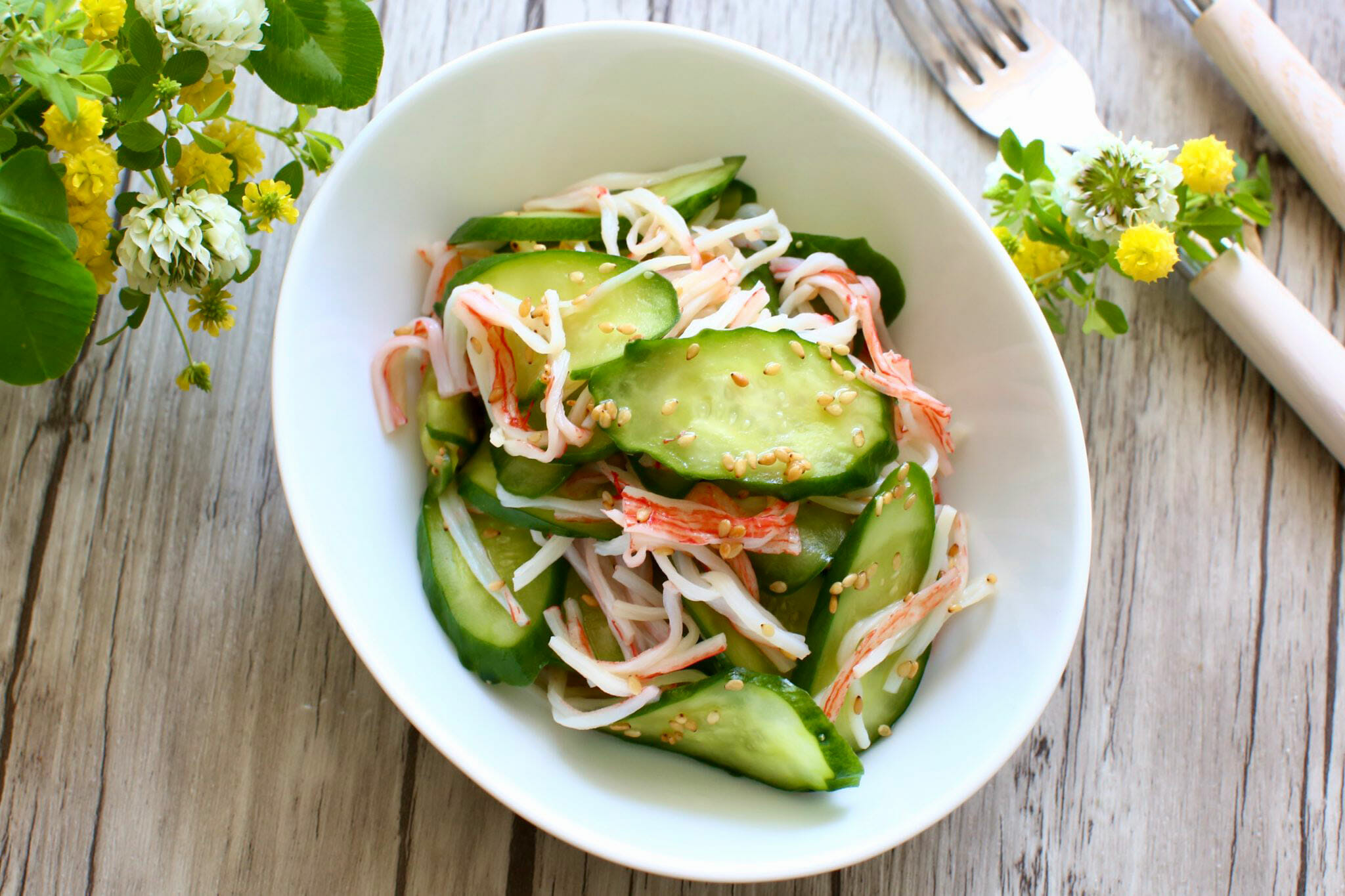 大根とキュウリのサラダ レシピ