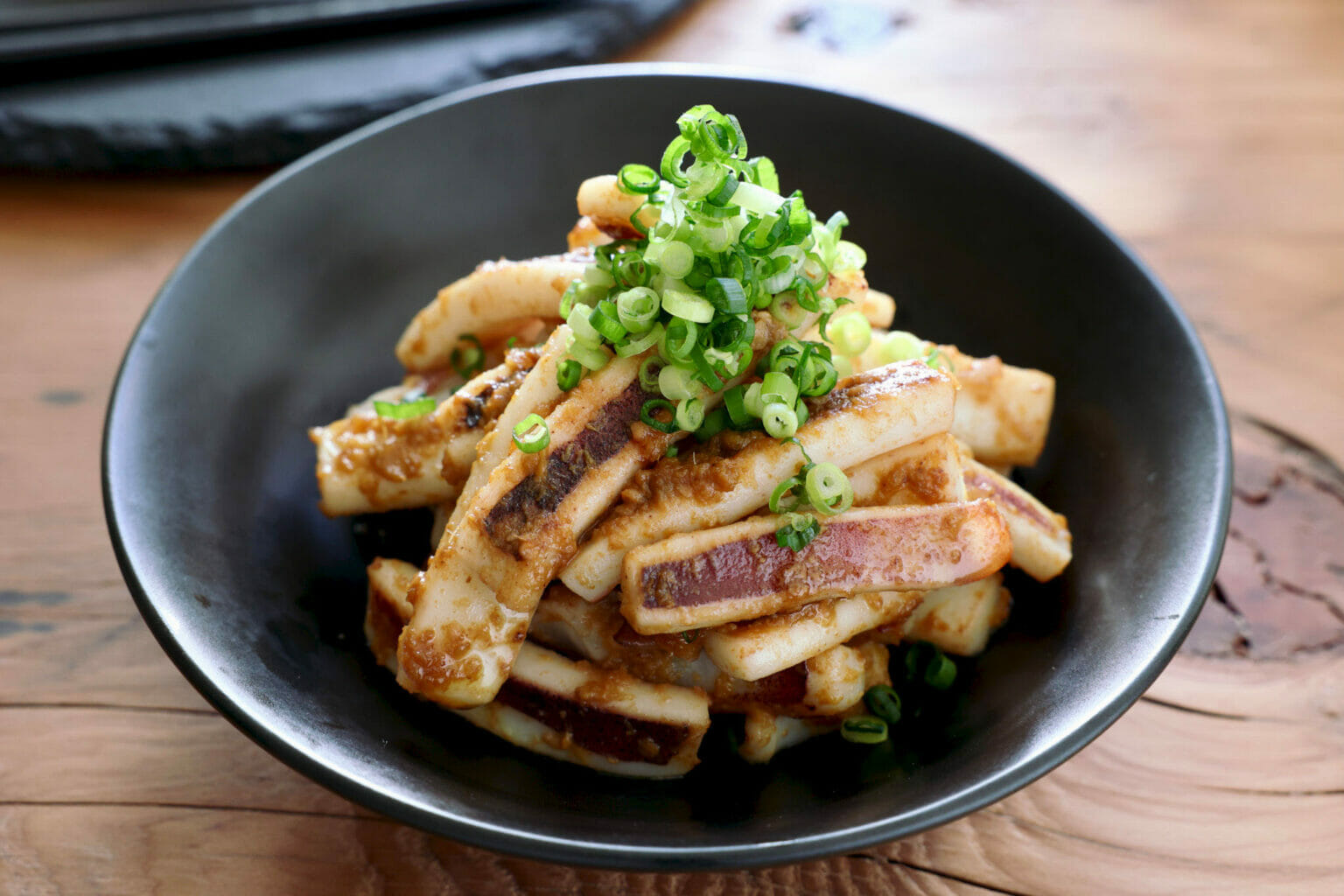 イカのわた焼きレシピ。おつまみにもぴったり！焦がし味噌で美味しく。 やまでら くみこ のレシピ