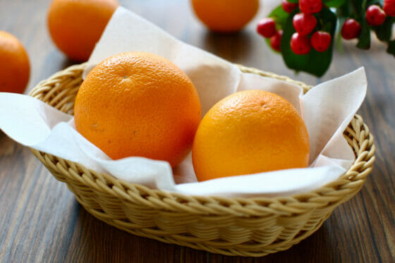 オレンジの常温保存