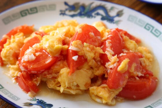 トマト卵炒めのレシピ。中華の定番！