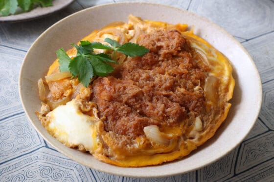 カツ丼のレシピ。ふわとろジューシー！