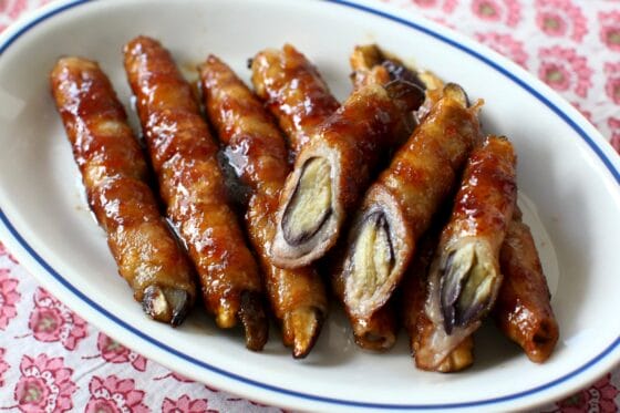 なすの豚バラ肉巻きレシピ｜ジューシーな照り焼き風！ご飯に合う甘辛おかず