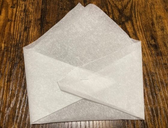 バーガー袋の作り方