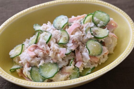 里芋サラダのレシピ｜ねっとり里芋の風味が引き立つ、やさしい和風サラダ