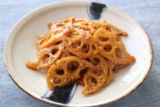 れんこんきんぴら｜シャキシャキ食感と香ばしい甘辛味の定番レシピ