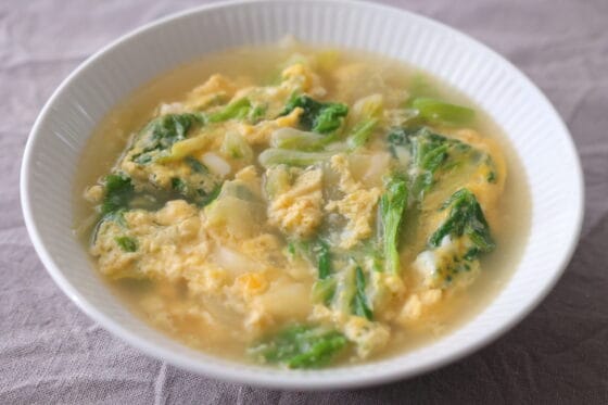 白菜スープのレシピ｜白菜と卵だけで簡単！甘みを引き出す基本の作り方